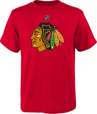 NHL Youth Chicago Blackhawks Primary Logo Red T-Shirt