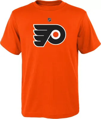 NHL Youth Philadelphia Flyers Primary Logo Orange T-Shirt
