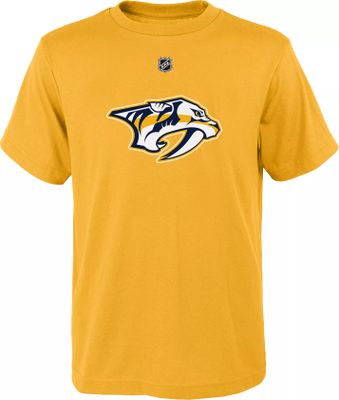 Men's Adidas Roman Josi Gold Nashville Predators Home Authentic Player Jersey