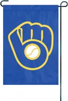 Party Animal Milwaukee Brewers Premium Garden Flag