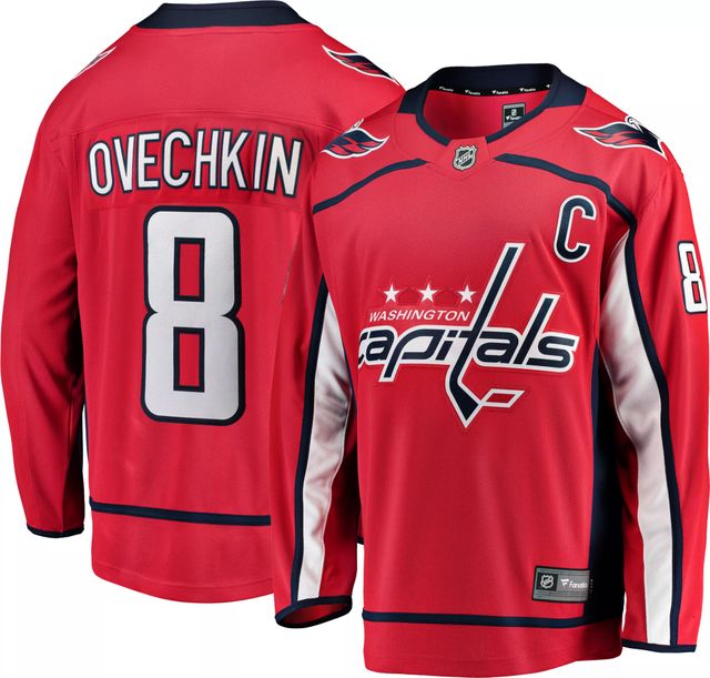 NHL Men's Washington Capitals Alexander Ovechkin #8 Alternate Replica Navy  Jersey
