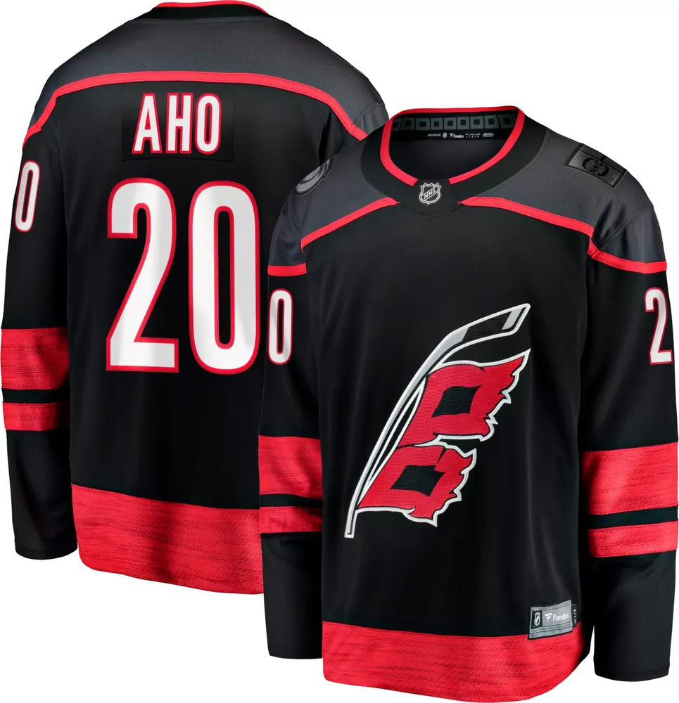 NHL Men's Carolina Hurricanes Sebastian Aho #20 Breakaway Alternate Replica Jersey