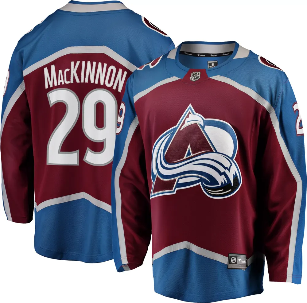 NHL Men's Colorado Avalanche Nathan MacKinnon #29 Breakaway Home Replica Jersey