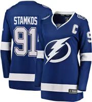 NHL Women's Tampa Bay Lightning Steven Stamkos #91 Breakaway Home Replica Jersey