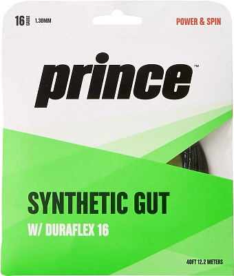 Prince Duraflex Synthetic Gut 16G Tennis Racquet String