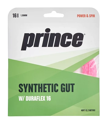 Prince Duraflex Synthetic Gut 16G Tennis Racquet String