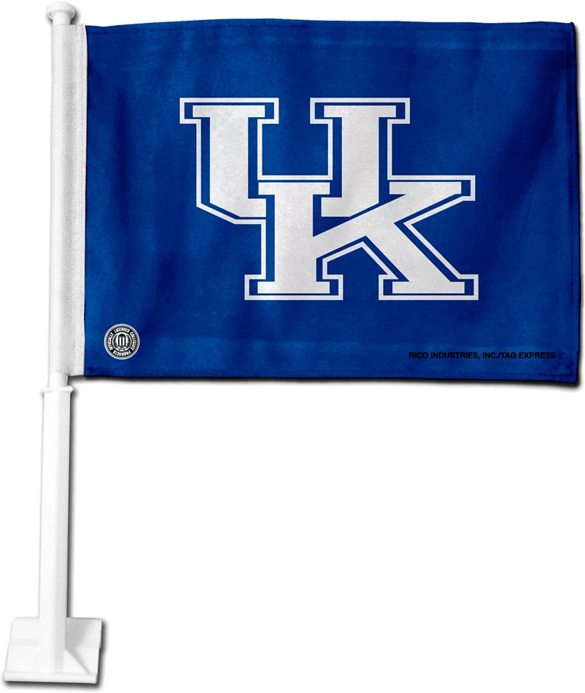 Rico Kentucky Wildcats Car Flag