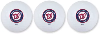 Team Effort Washington Nationals Golf Balls - 3 Pack