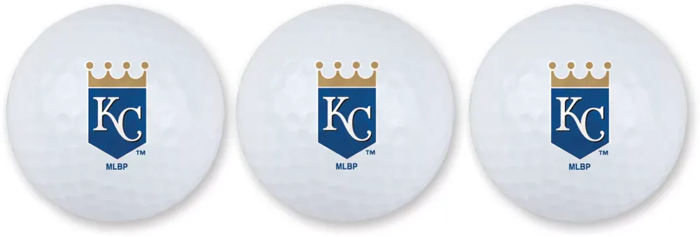 Team Effort Kansas City Royals Golf Balls - 3 Pack