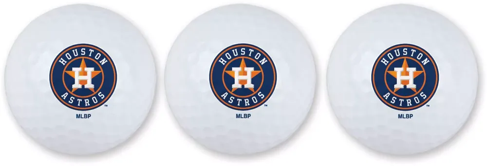 Team Effort Houston Astros Golf Balls - 3 Pack