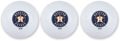 Team Effort Houston Astros Golf Balls - 3 Pack