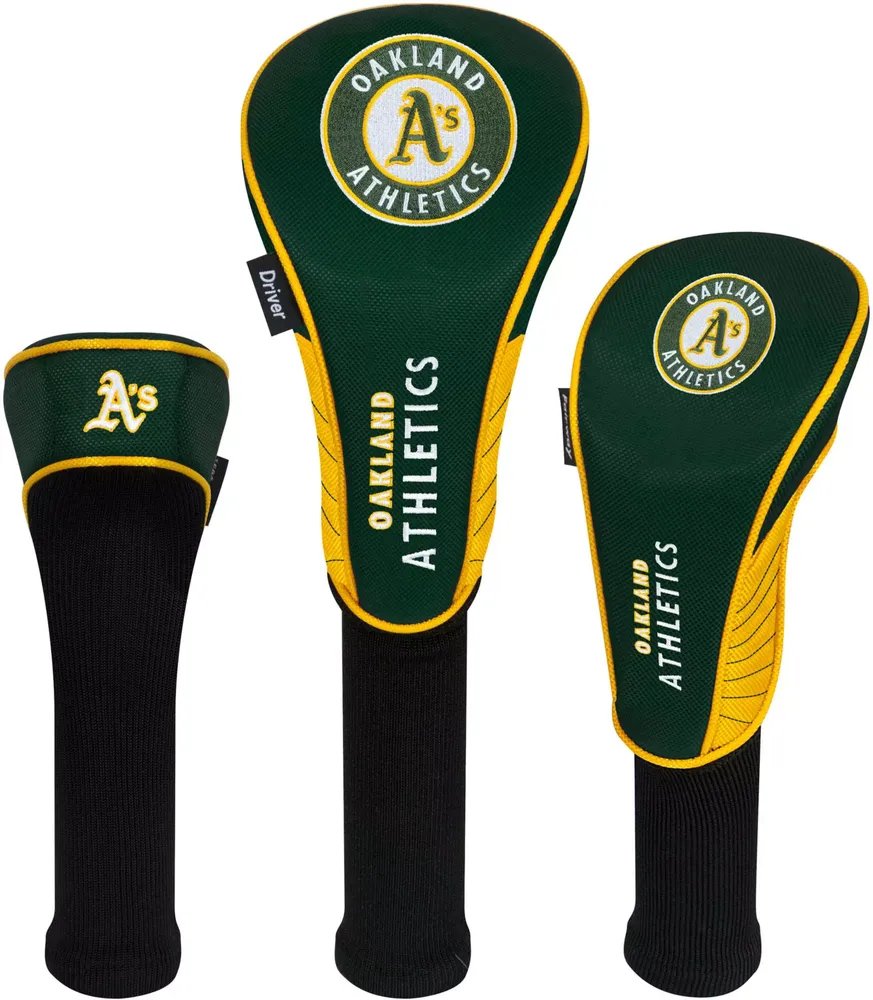 Team Effort Oakland Athletics Headcovers - 3 Pack