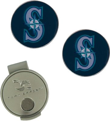 Team Effort Seattle Mariners Hat Clip and Ball Markers Set