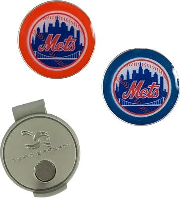 Team Effort New York Mets Hat Clip and Ball Markers Set