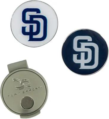 Team Effort San Diego Padres Hat Clip and Ball Markers Set