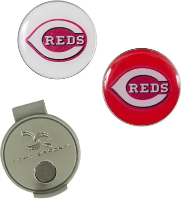 Team Effort Cincinnati Reds Hat Clip and Ball Markers Set