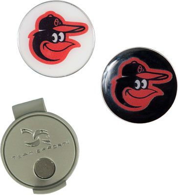 Team Effort Baltimore Orioles Hat Clip and Ball Markers Set