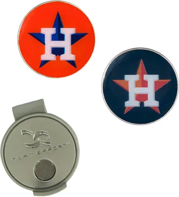 Team Effort Houston Astros Hat Clip and Ball Markers Set