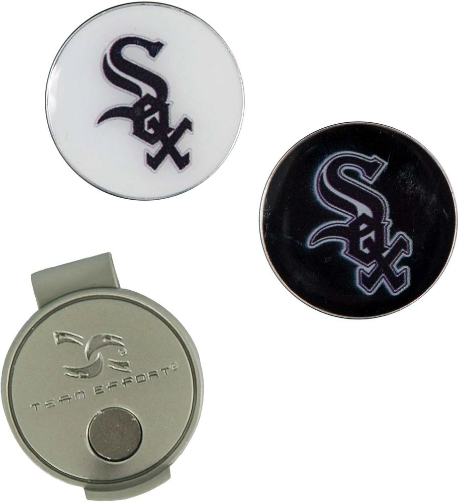 Team Effort Chicago White Sox Hat Clip and Ball Markers Set