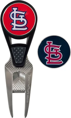 Team Effort St. Louis Cardinals CVX Divot Tool and Ball Marker Set