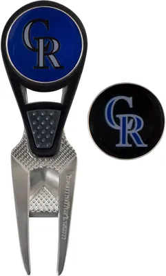 Team Effort Colorado Rockies CVX Divot Tool and Ball Marker Set