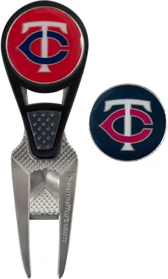 Team Effort Minnesota Twins CVX Divot Tool and Ball Marker Set