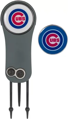 Team Effort Chicago Cubs Switchblade Divot Tool and Ball Marker Set