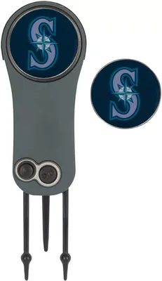 Team Effort Seattle Mariners Switchblade Divot Tool and Ball Marker Set