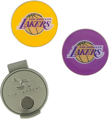 Team Effort Los Angeles Lakers Hat Clip and Ball Markers Set