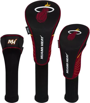 Team Effort Miami Heat Headcovers - 3 Pack