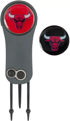 Team Effort Chicago Bulls Switchblade Divot Tool and Ball Marker Set