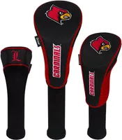 Team Effort Louisville Cardinals Headcovers - 3 Pack