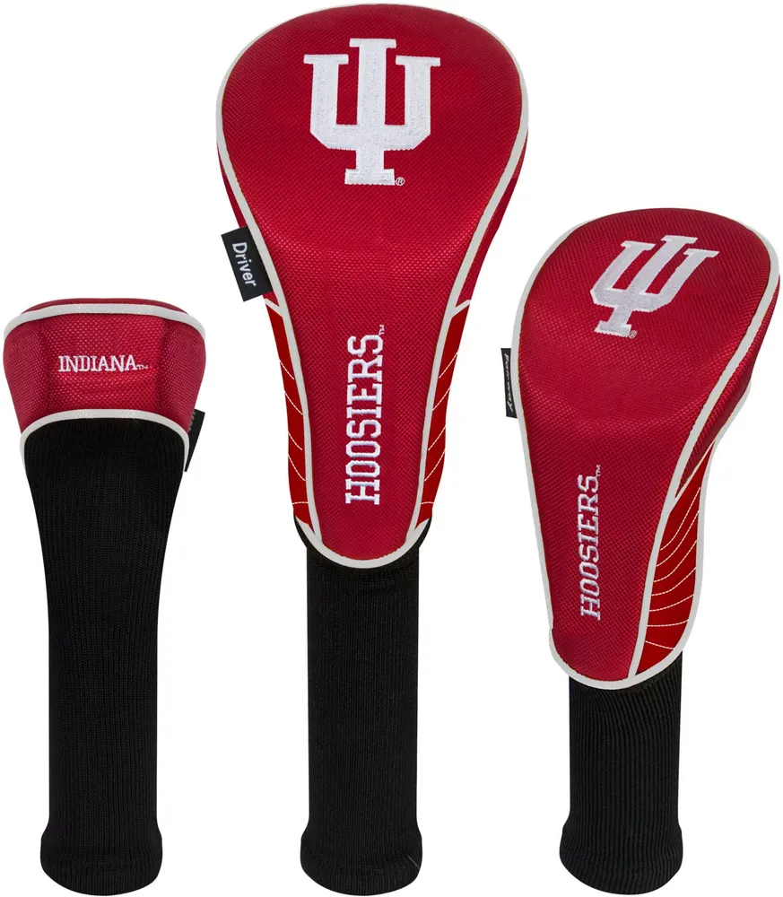 Team Effort Indiana Hoosiers Headcovers - 3 Pack