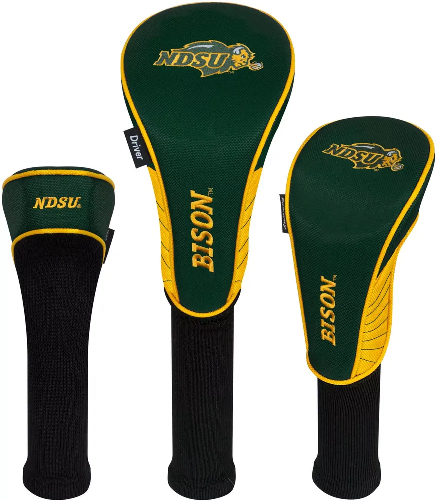 Team Effort North Dakota State Bison Headcovers - 3 Pack