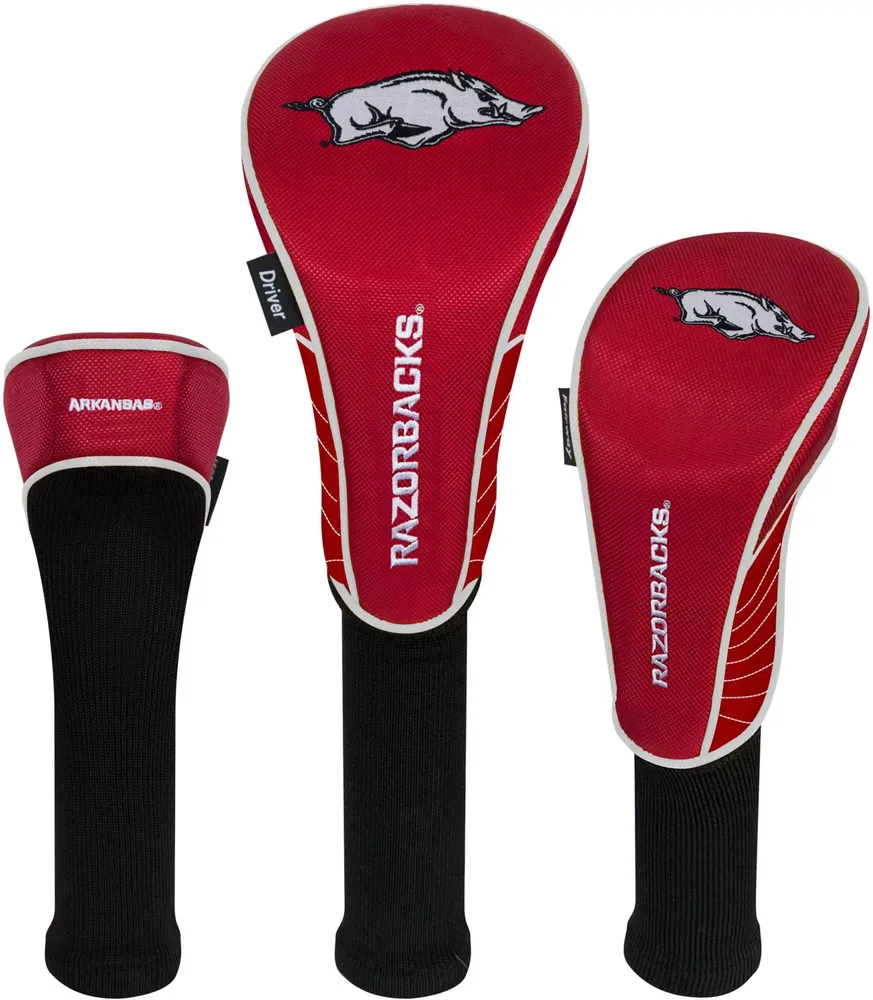 Team Effort Arkansas Razorbacks Headcovers - 3 Pack