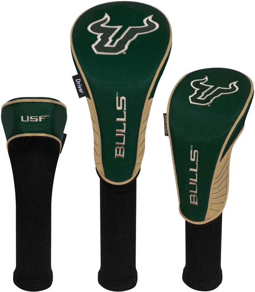 Team Effort South Florida Bulls Headcovers - 3 Pack