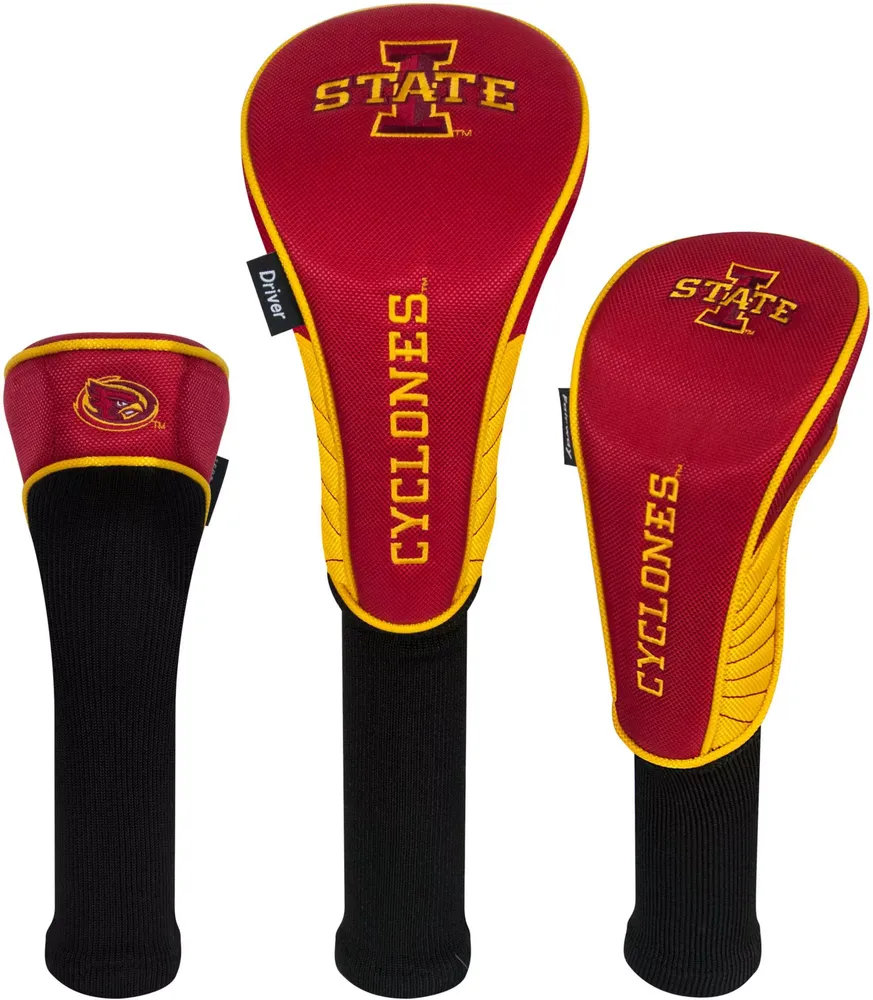 Team Effort Iowa State Cyclones Headcovers - 3 Pack