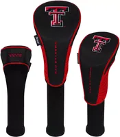 Team Effort Texas Tech Red Raiders Headcovers - 3 Pack