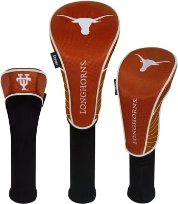 Team Effort Texas Longhorns Headcovers - 3 Pack