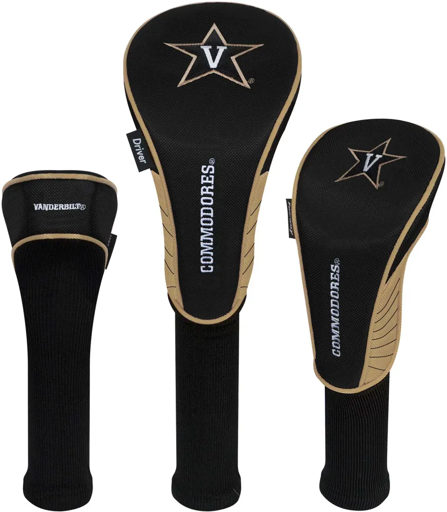 Team Effort Vanderbilt Commodores Headcovers - 3 Pack