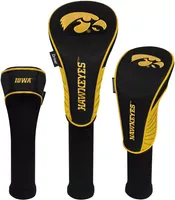 Team Effort Iowa Hawkeyes Headcovers - 3 Pack