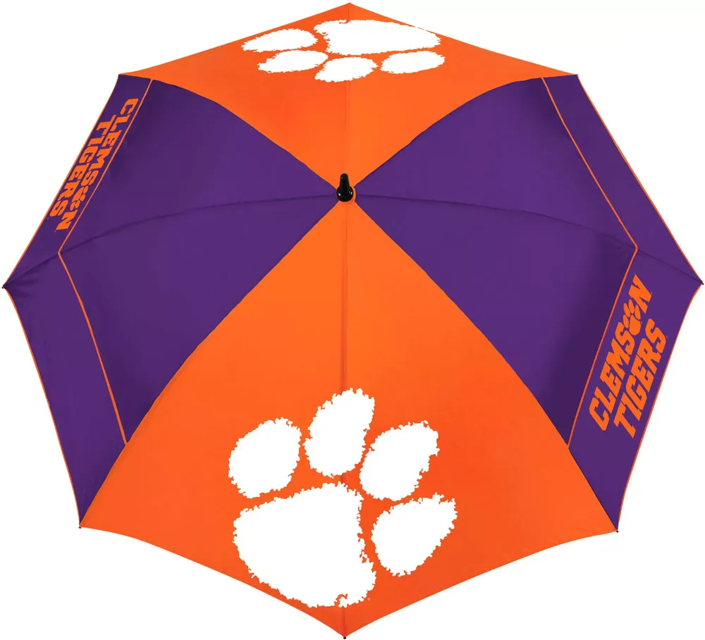 Team Effort Clemson Tigers 62" Windsheer Lite Golf Umbrella