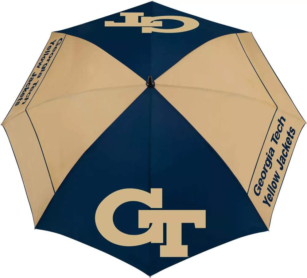 Team Effort Georgia Tech Yellow Jackets 62" Windsheer Lite Golf Umbrella