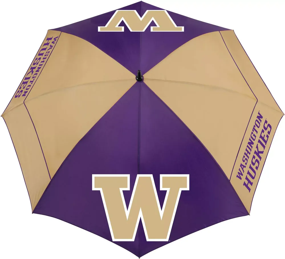 Team Effort Washington Huskies 62" Windsheer Lite Golf Umbrella