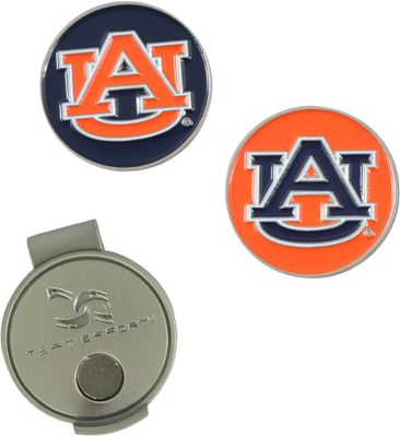 Team Effort Auburn Tigers Hat Clip and Ball Markers Set