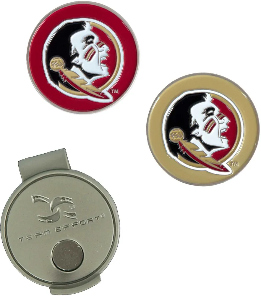 Team Effort Florida State Seminoles Hat Clip and Ball Markers Set