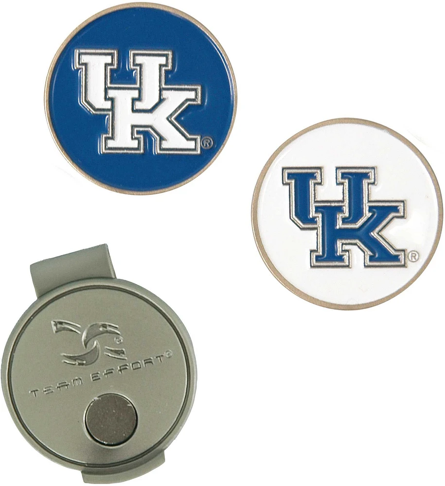 Team Effort Kentucky Wildcats Hat Clip and Ball Markers Set