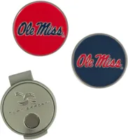 Team Effort Ole Miss Rebels Hat Clip and Ball Markers Set