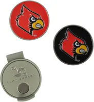 Team Effort Louisville Cardinals Hat Clip and Ball Markers Set