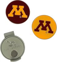 Team Effort Minnesota Golden Gophers Hat Clip and Ball Markers Set